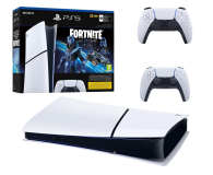 Sony PlayStation 5 Slim Digital (Fortnite) + pad White - 1298479 - zdjęcie 1